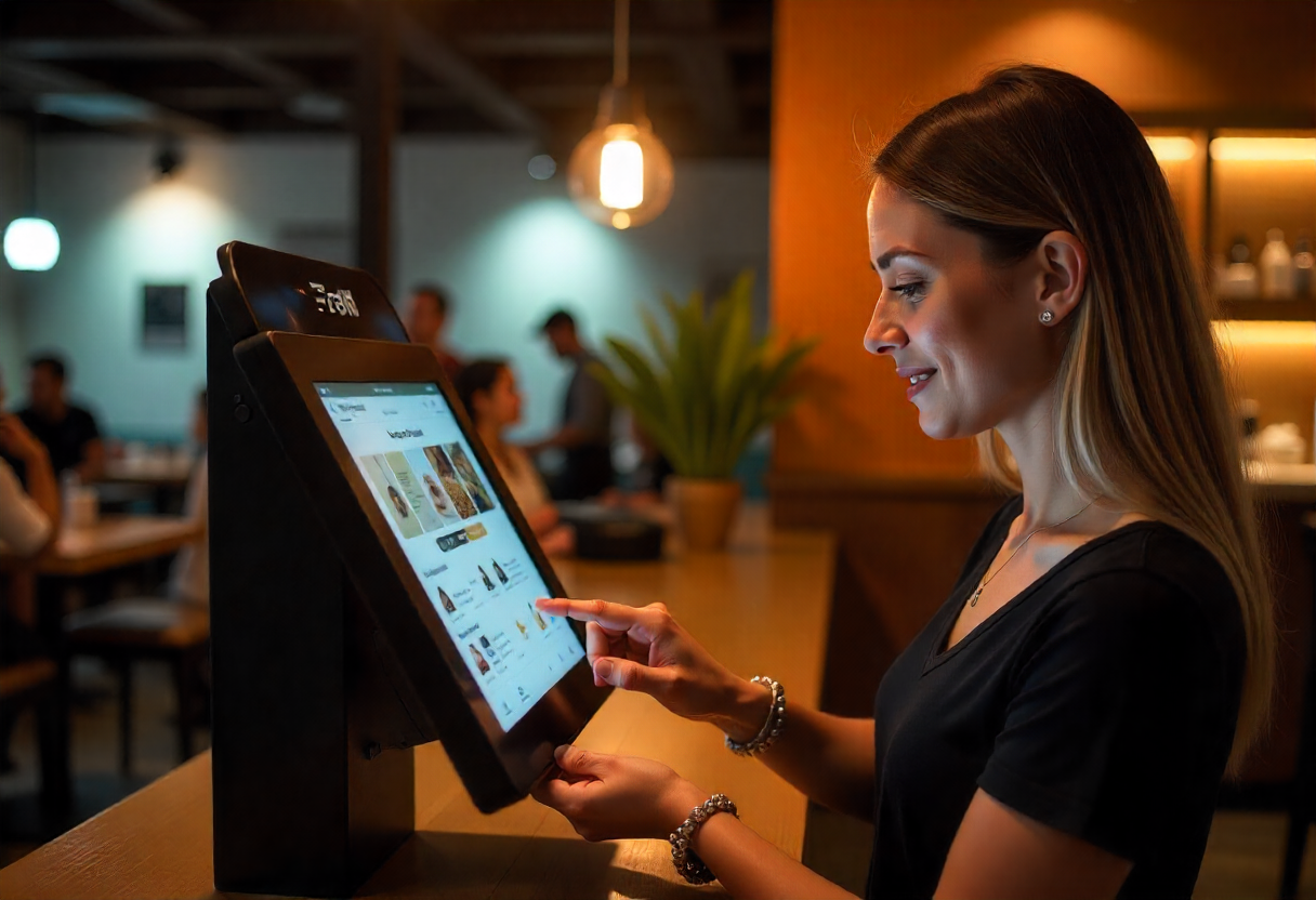 Phygital em ação: totens interativos elevam atendimento 