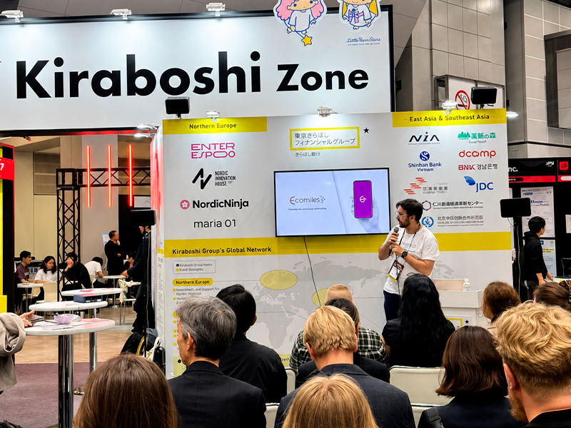 Startup brasileira ganha destaque em evento no Japão