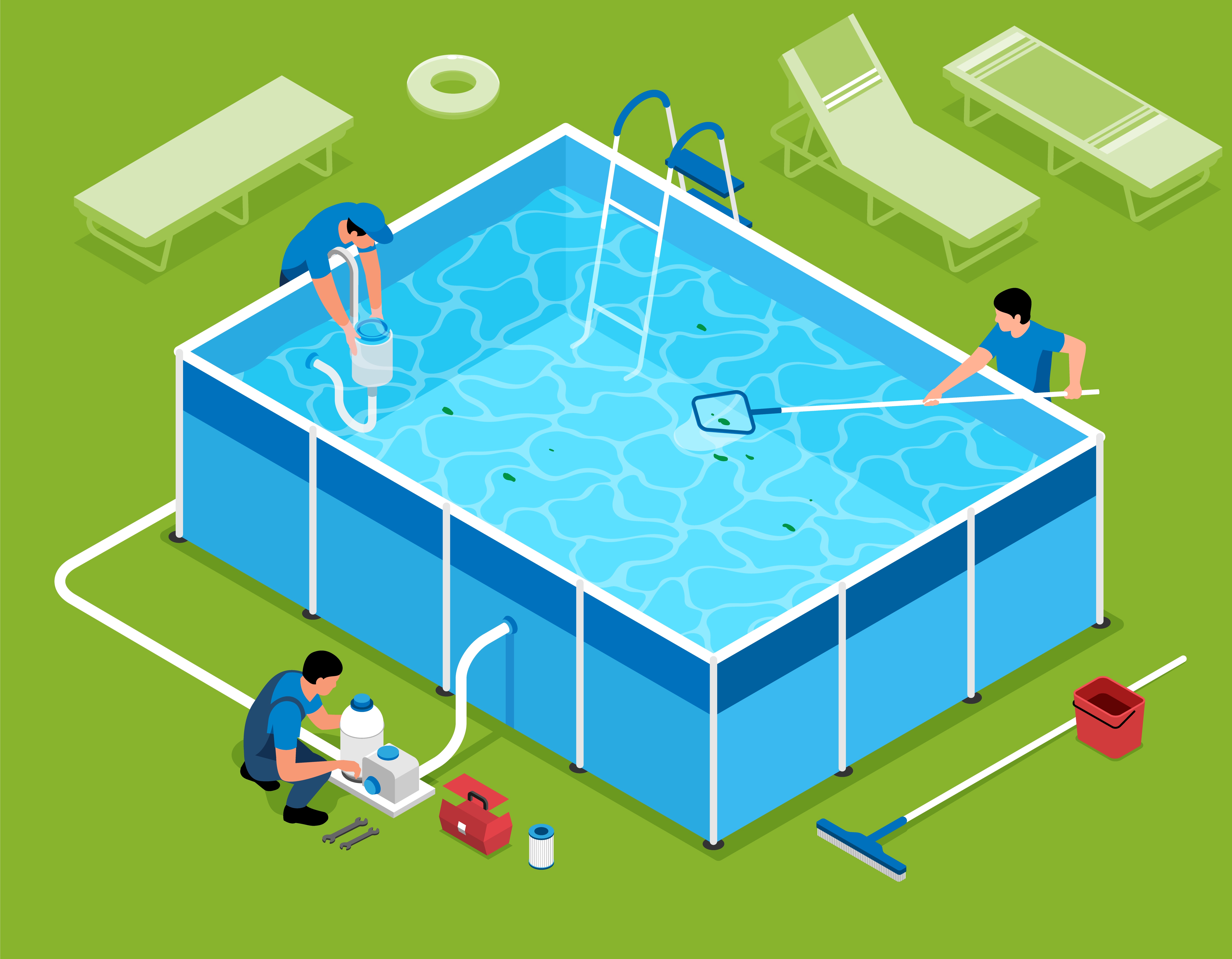 Instalação elétrica de piscina exige cuidados específicos