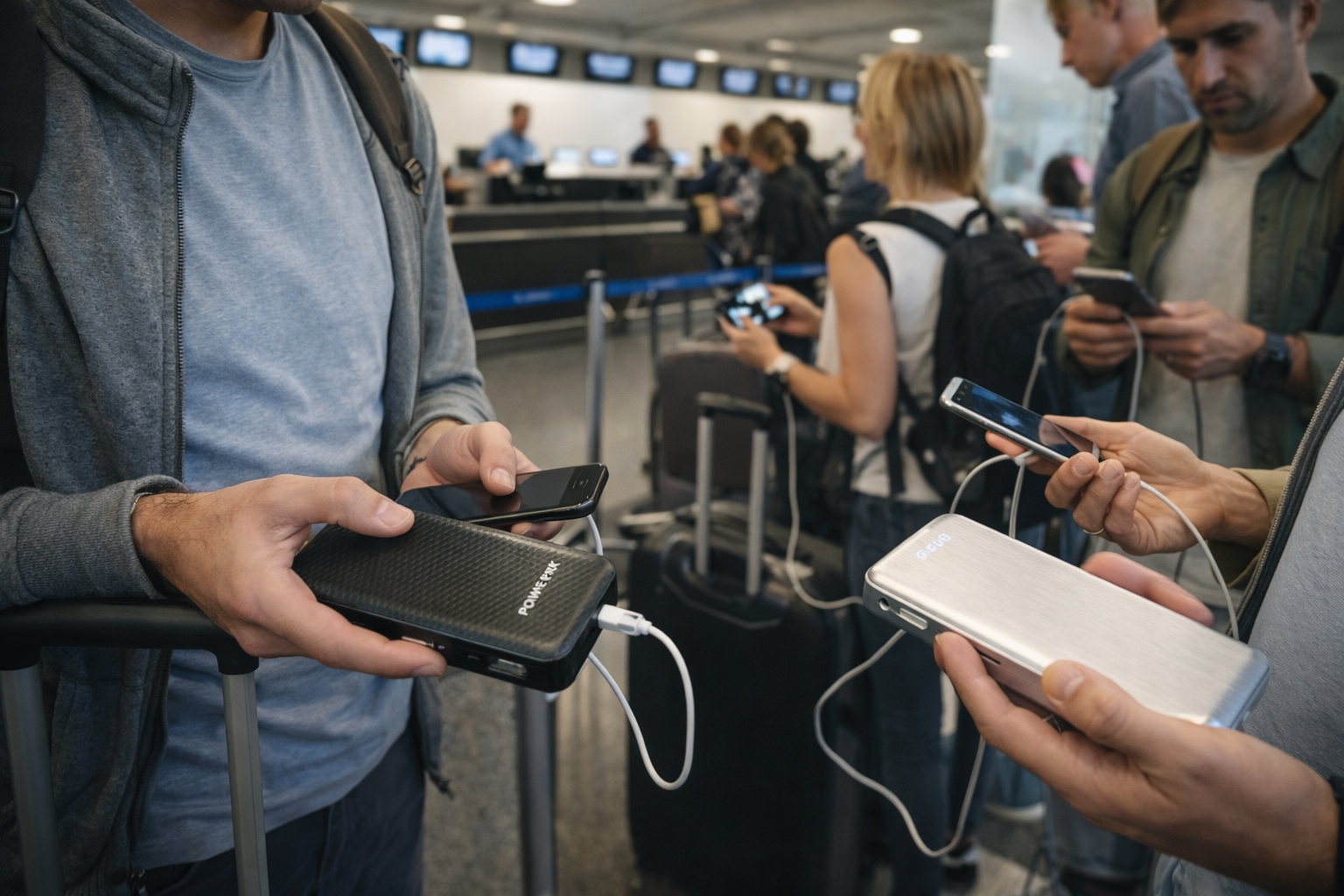 Segurança aérea endurece regras para baterias portáteis