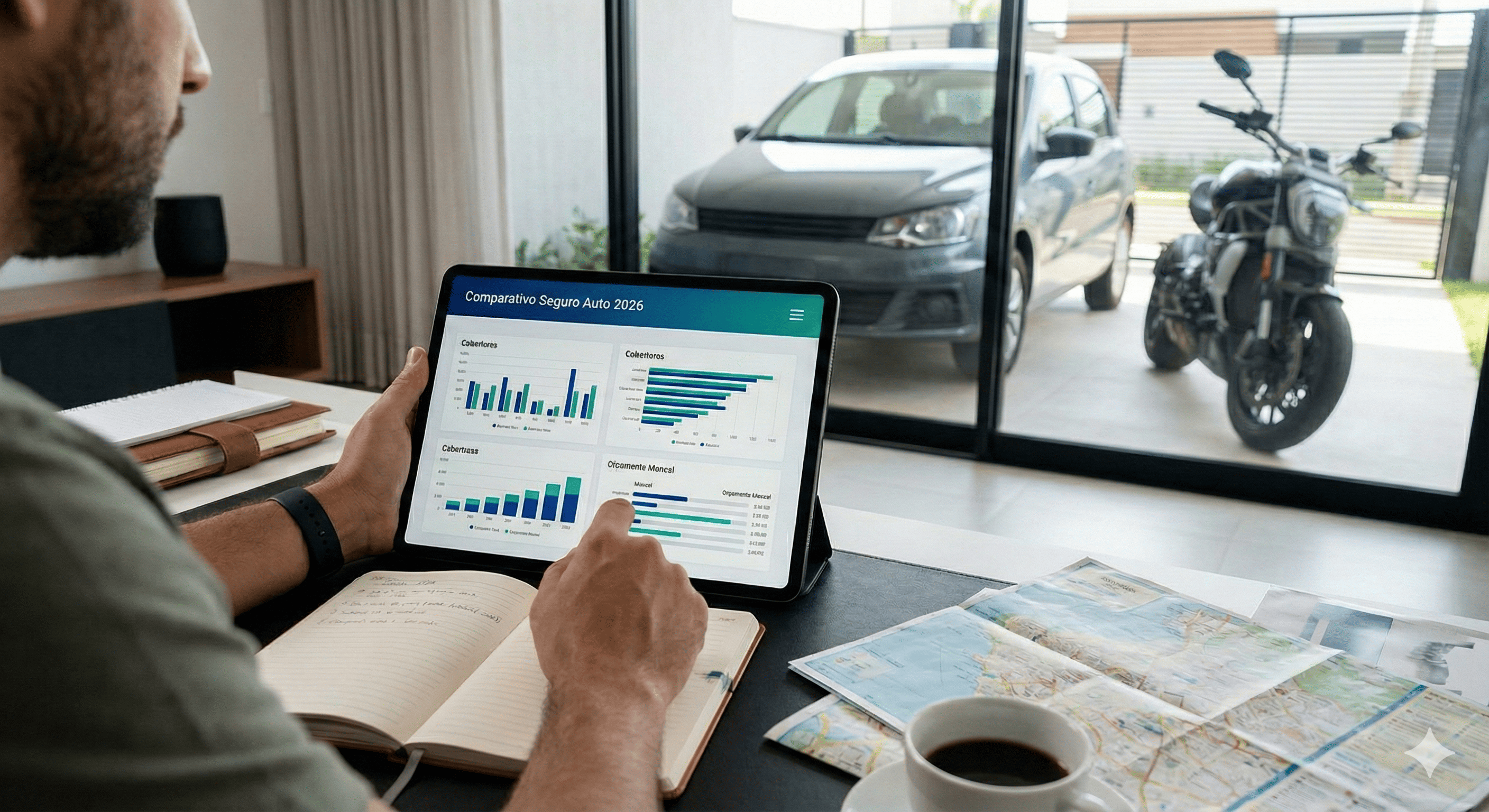 Seguro para carro e moto entra no planejamento de 2026